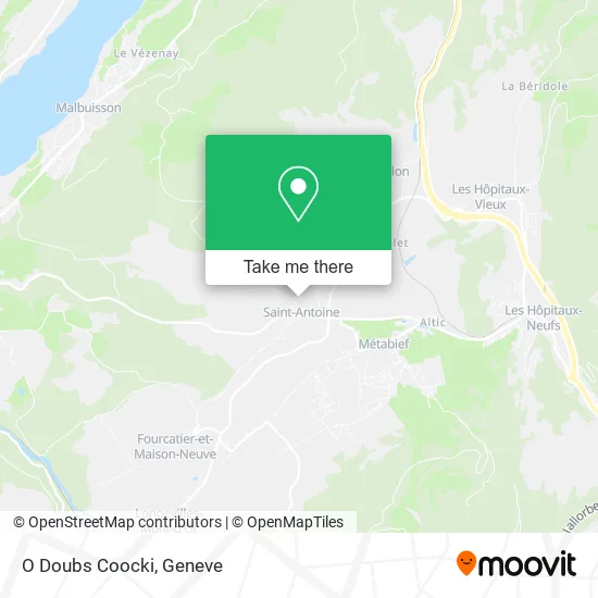 O Doubs Coocki map