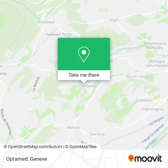 Optamed map