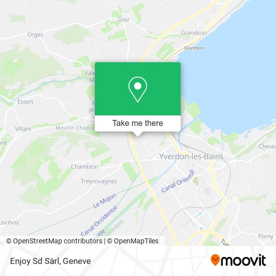 Enjoy Sd Sàrl map