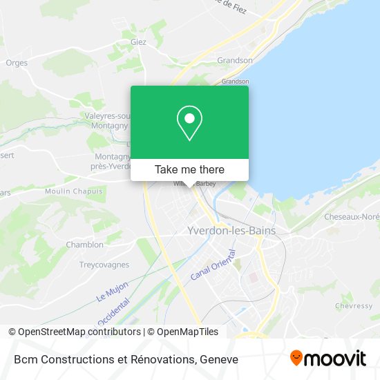 Bcm Constructions et Rénovations map