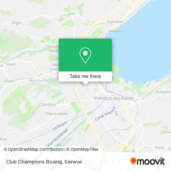 Club Champions Boxing map