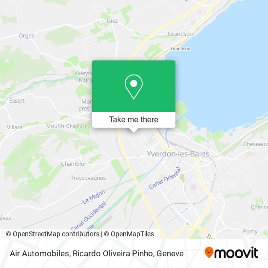 Air Automobiles, Ricardo Oliveira Pinho map