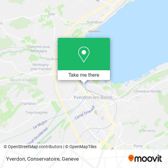 Yverdon, Conservatoire map