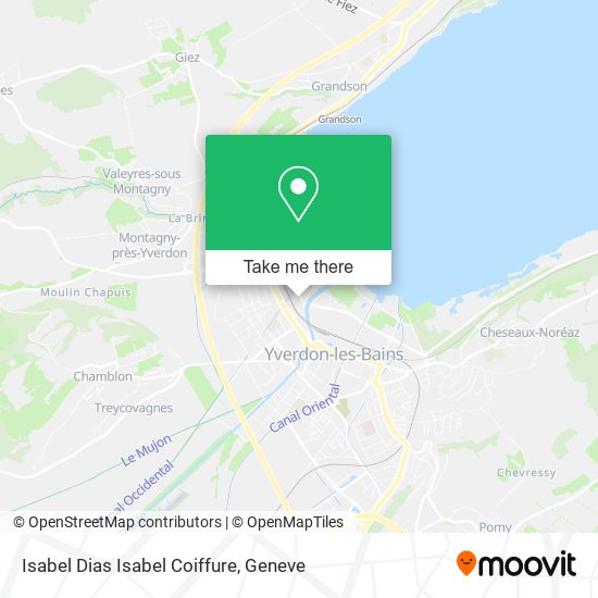 Isabel Dias Isabel Coiffure map
