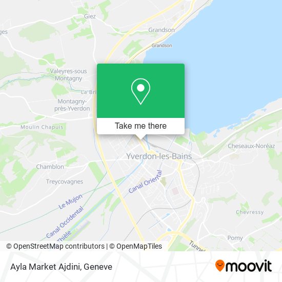 Ayla Market Ajdini map