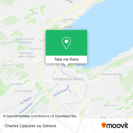 Charles Lippuner sa map