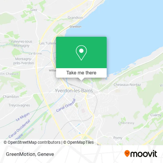 GreenMotion map