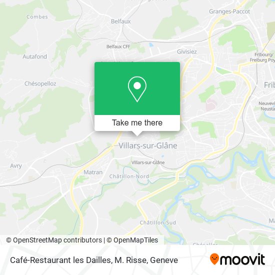Café-Restaurant les Dailles, M. Risse map
