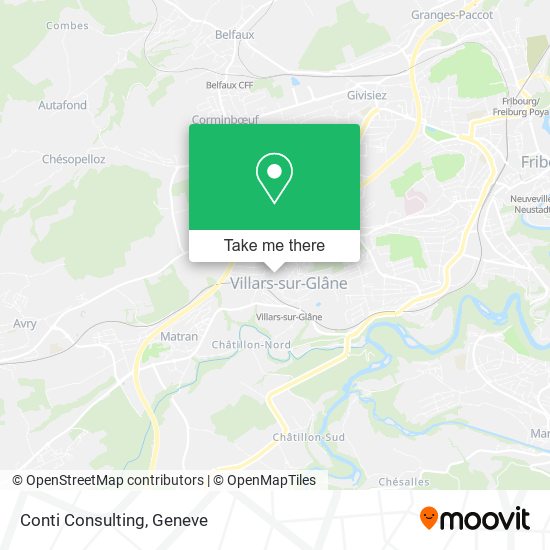 Conti Consulting map