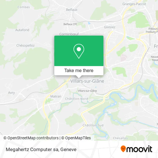 Megahertz Computer sa map