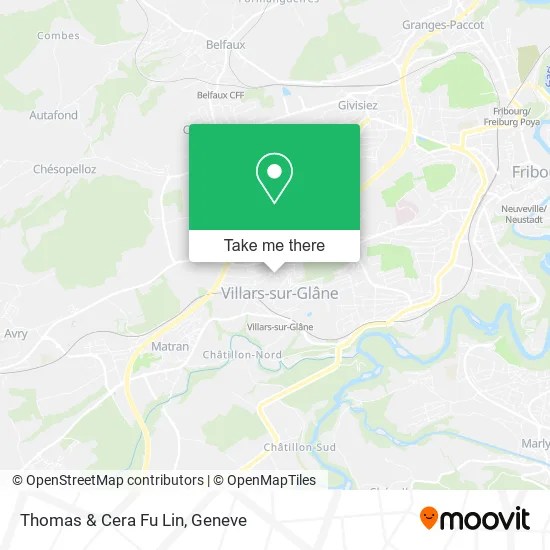 Thomas & Cera Fu Lin map