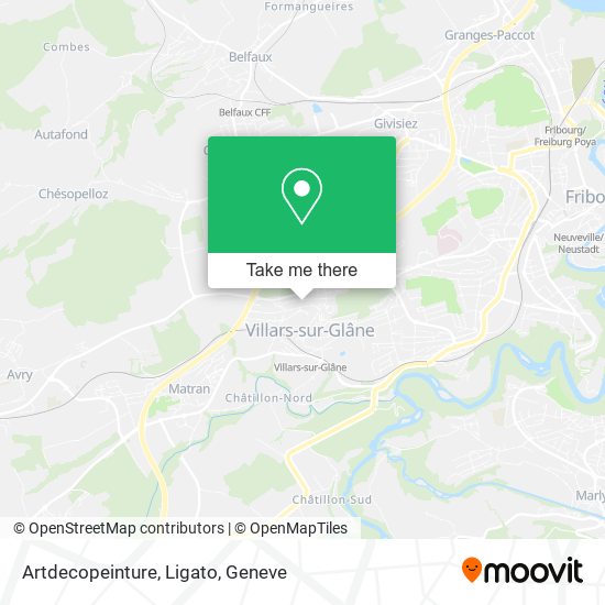 Artdecopeinture, Ligato map
