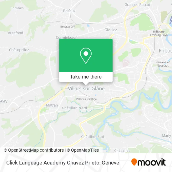 Click Language Academy Chavez Prieto map