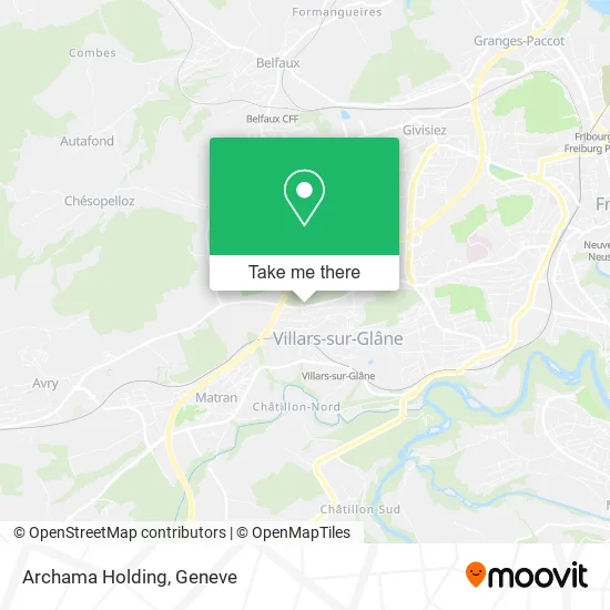 Archama Holding map