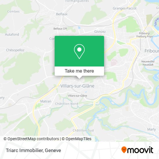 Triarc Immobilier map