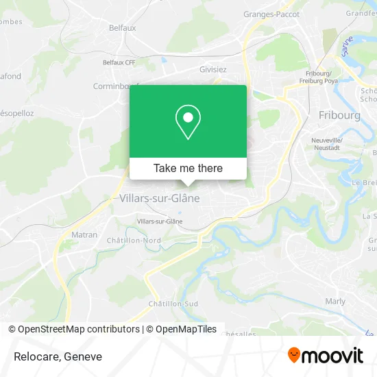 Relocare map