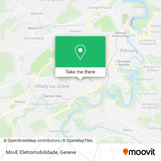 MovE Eletromobilidade map
