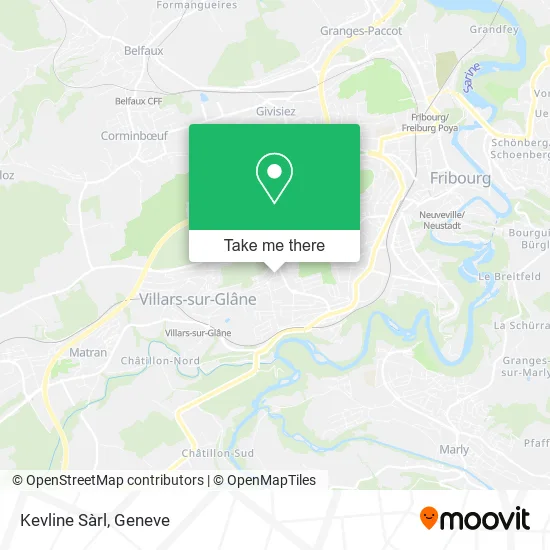 Kevline Sàrl map