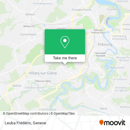 Leuba Frédéric map