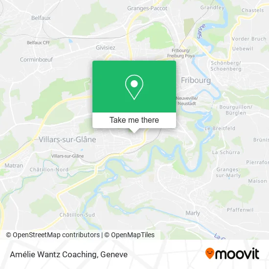 Amélie Wantz Coaching map