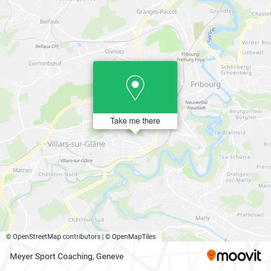 Meyer Sport Coaching map