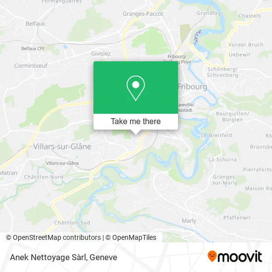 Anek Nettoyage Sàrl map