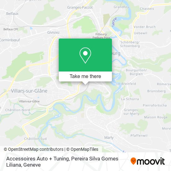 Accessoires Auto + Tuning, Pereira Silva Gomes Liliana map