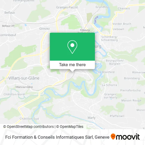 Fci Formation & Conseils Informatiques Sàrl map