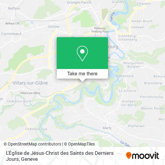 L'Église de Jésus-Christ des Saints des Derniers Jours map