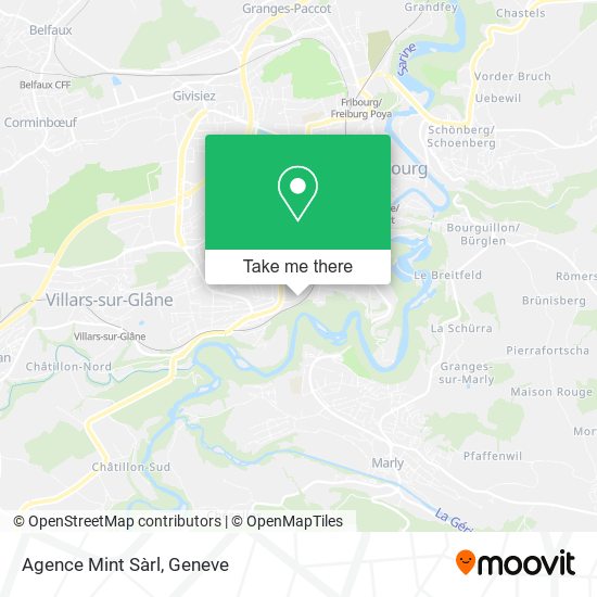 Agence Mint Sàrl map