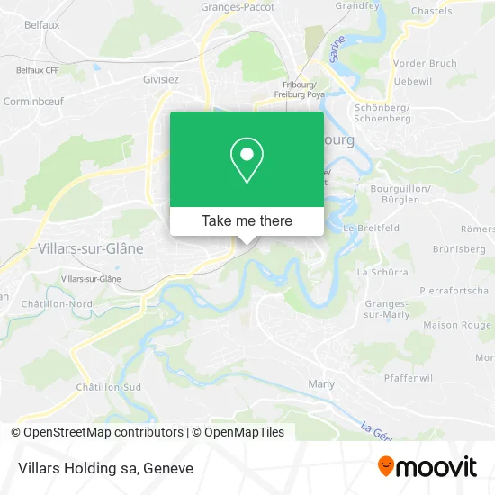 Villars Holding sa map