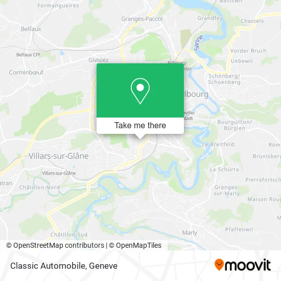 Classic Automobile map