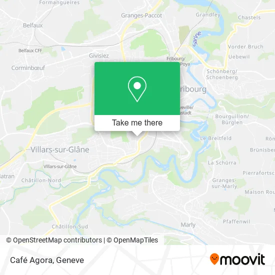 Café Agora map