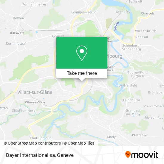 Bayer International sa map