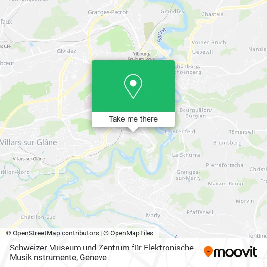 Schweizer Museum und Zentrum für Elektronische Musikinstrumente map