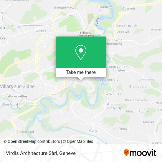 Virdis Architecture Sàrl map