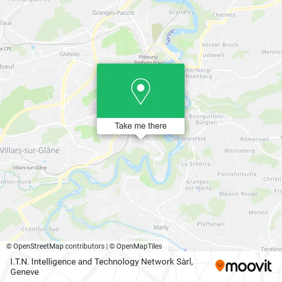 I.T.N. Intelligence and Technology Network Sàrl map