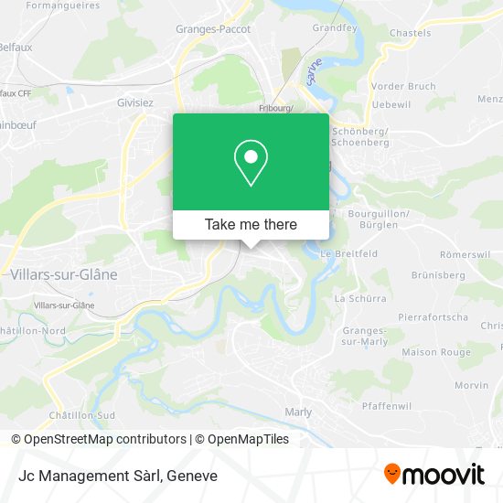 Jc Management Sàrl map