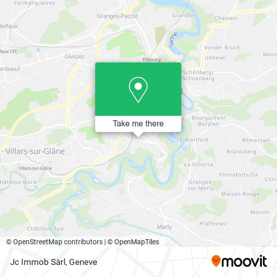 Jc Immob Sàrl map