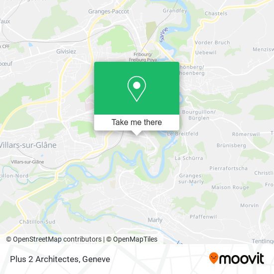 Plus 2 Architectes map