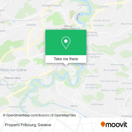 Properti Fribourg map