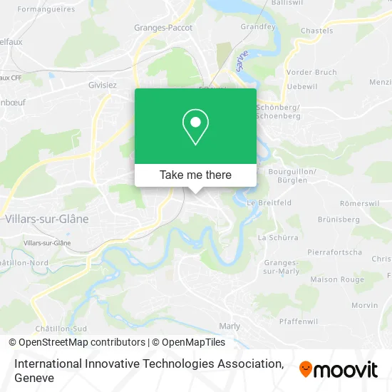 International Innovative Technologies Association map