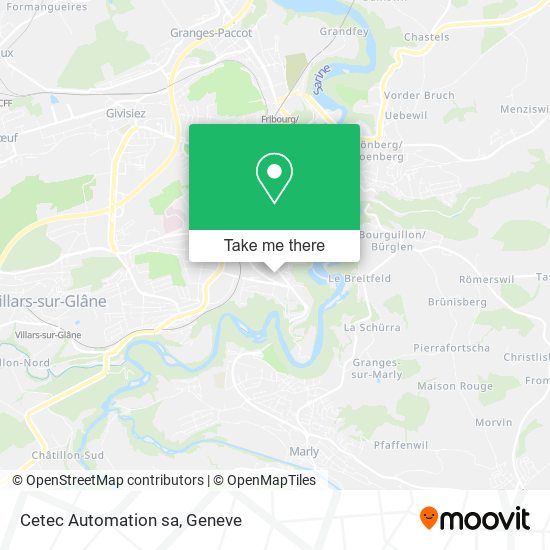 Cetec Automation sa map