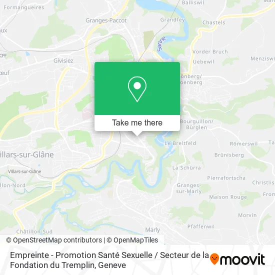 Empreinte - Promotion Santé Sexuelle / Secteur de la Fondation du Tremplin map