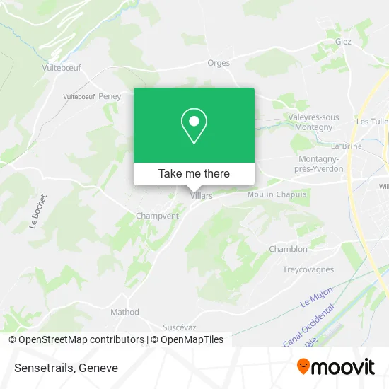 Sensetrails plan