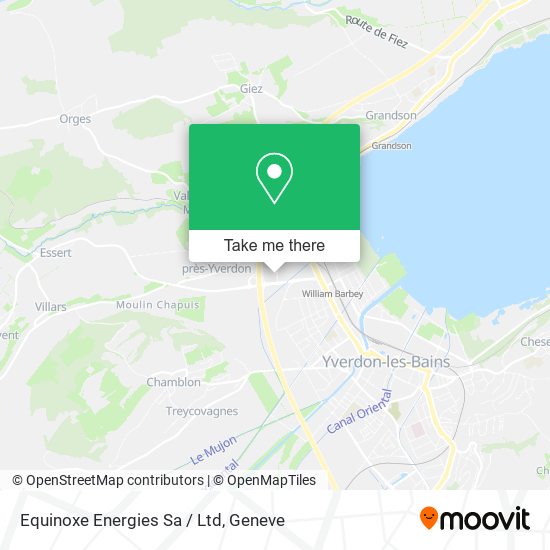 Equinoxe Energies Sa / Ltd map