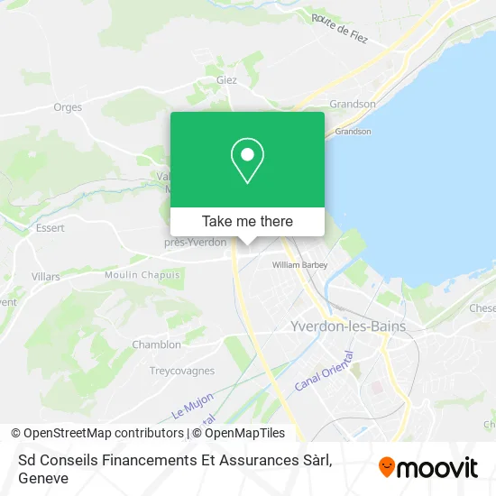 Sd Conseils Financements Et Assurances Sàrl map