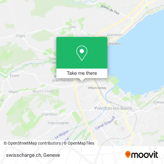 swisscharge.ch map