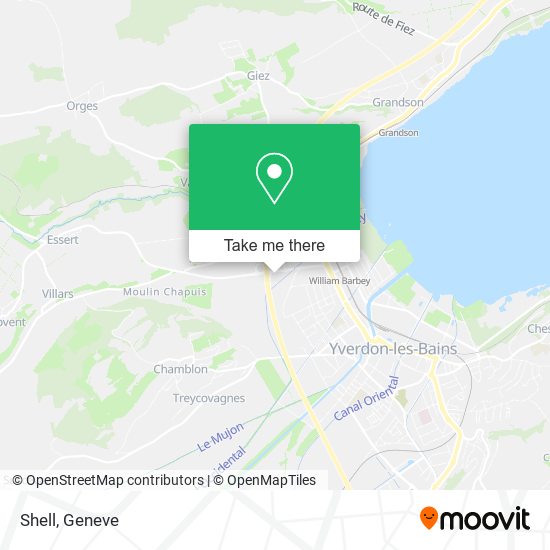 Shell map
