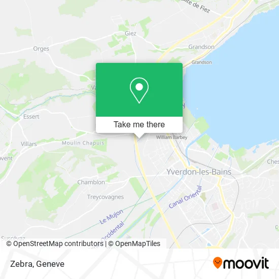 Zebra map